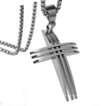 Fashion Stainless Steel Jewelry Charms Cross Pendants Necklace